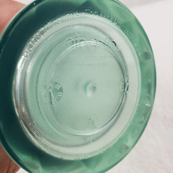 Coca Cola Aladdin Cold Cup Double Walled 16 oz. Green with Lid & Straw - Picture 7 of 10